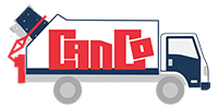 CanCo Trash Can Cleaning Truck